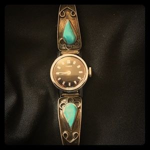 Vintage Timex Native American watch
